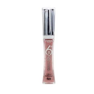 Блиск для губ Loreal Glam Shine, відтінок 107 Вічний бежевий