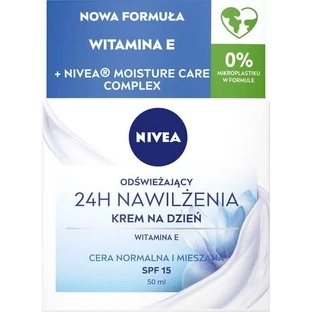 Nivea 24H Увлажняющий дневной крем SPF15, 50 мл