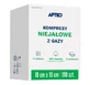 ApteoCare, нераздражающие компрессы, 10 см x 10 см, 100 шт - Долговечность!