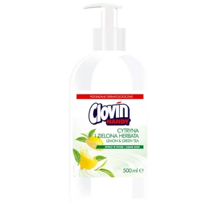 Clovin Handy, жидкое мыло "Лимон и чай", 500 мл