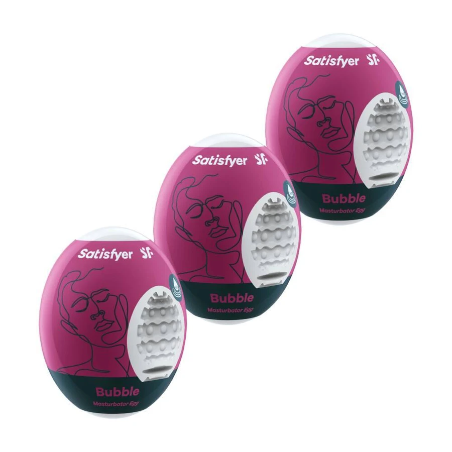 Набір для мастурбації Satisfyer Masturbator Eggs Bubble для мастурбації: ціни та характеристики