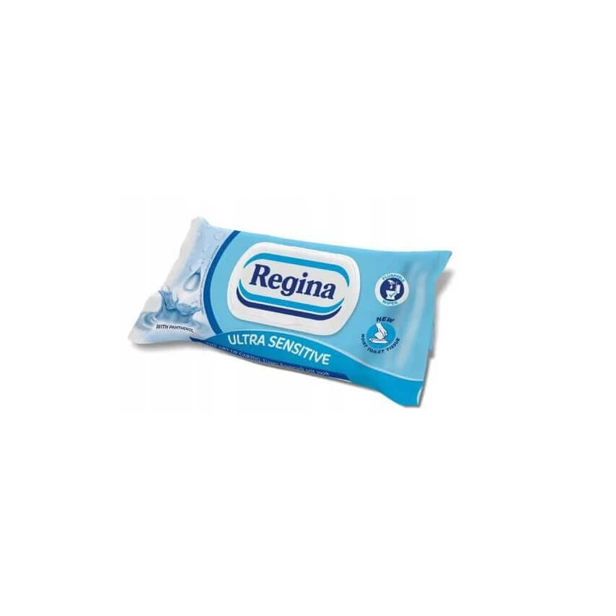 Regina, увлажненная туалетная бумага Ultra Sensitive, 42 штуки: цены и характеристики