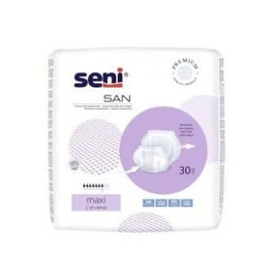 Seni San анатомические подгузники макси, 30 шт.