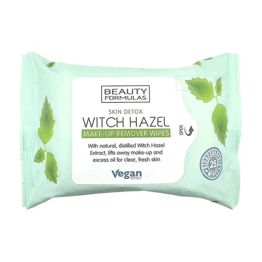 Beauty Formulas Серветки з гамамелісу, 25 шт.: ціни та характеристики