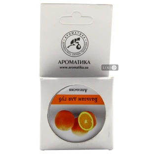 Бальзам косметичний Ароматика Апельсин для догляду за губами, 10 г
