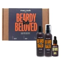 MenRock Beardy Beloved Soothing Oak Moss Beard Shampoo 100ml + Beard Balm 100ml + Beard Oil 30ml