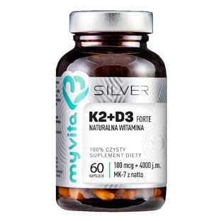 MyVita Silver Vitamin K2+D3 Forte 60 капсул