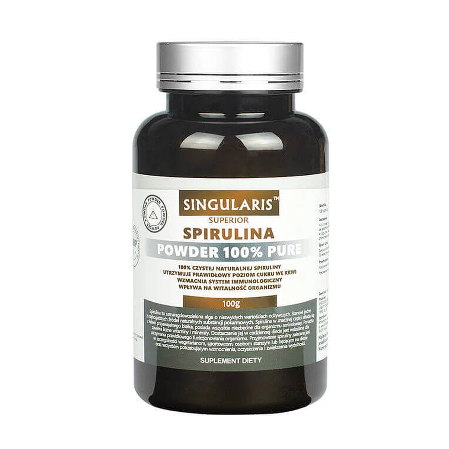 Singularis Superior Spirulina Powder 100% Pure 100g: цены и характеристики