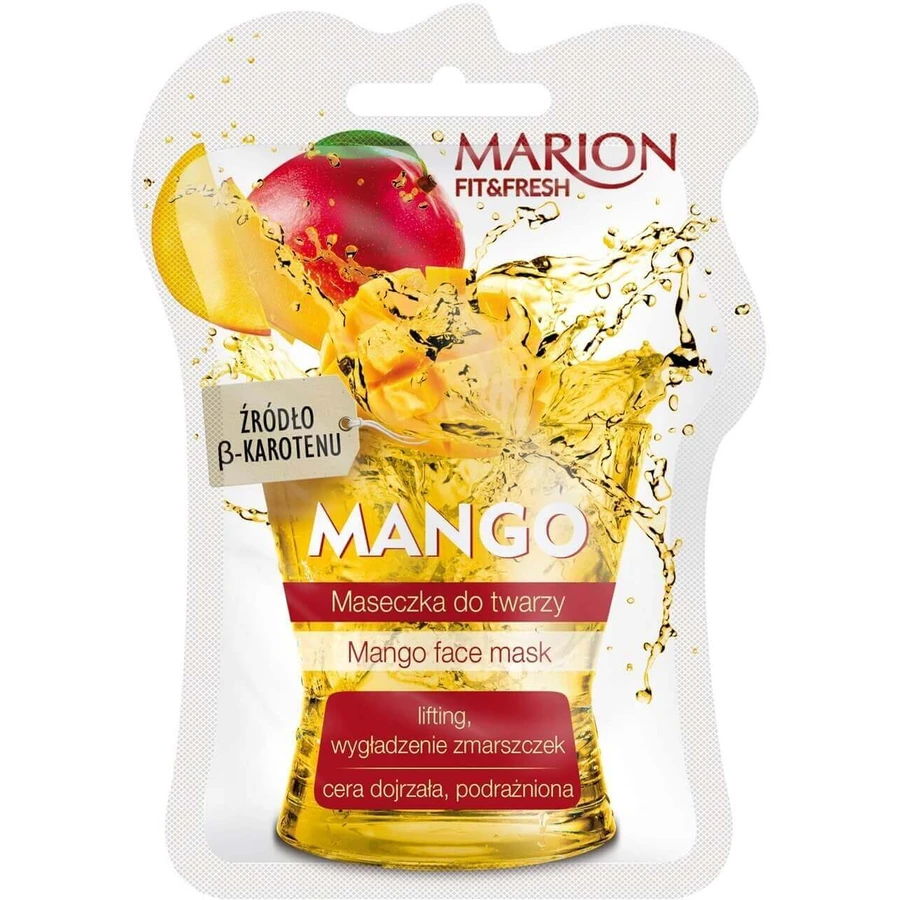 Marion Fit amp; Маска для обличчя зі свіжим манго, 7,5 мл: ціни та характеристики