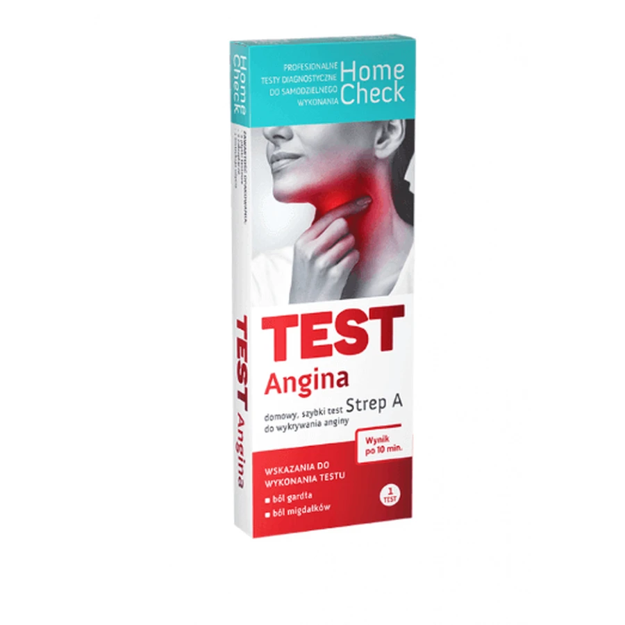 Strep A - Angina Test Экспресс-тест для выявления стрептококков группы А: цены и характеристики