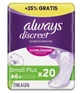 Прокладки для недержания Always Small Plus, 16+4 шт.