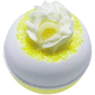 Bomb Cosmetics Lemon Da Vida Loca Bath Blaster Искрящийся шарик для ванны, 160 г