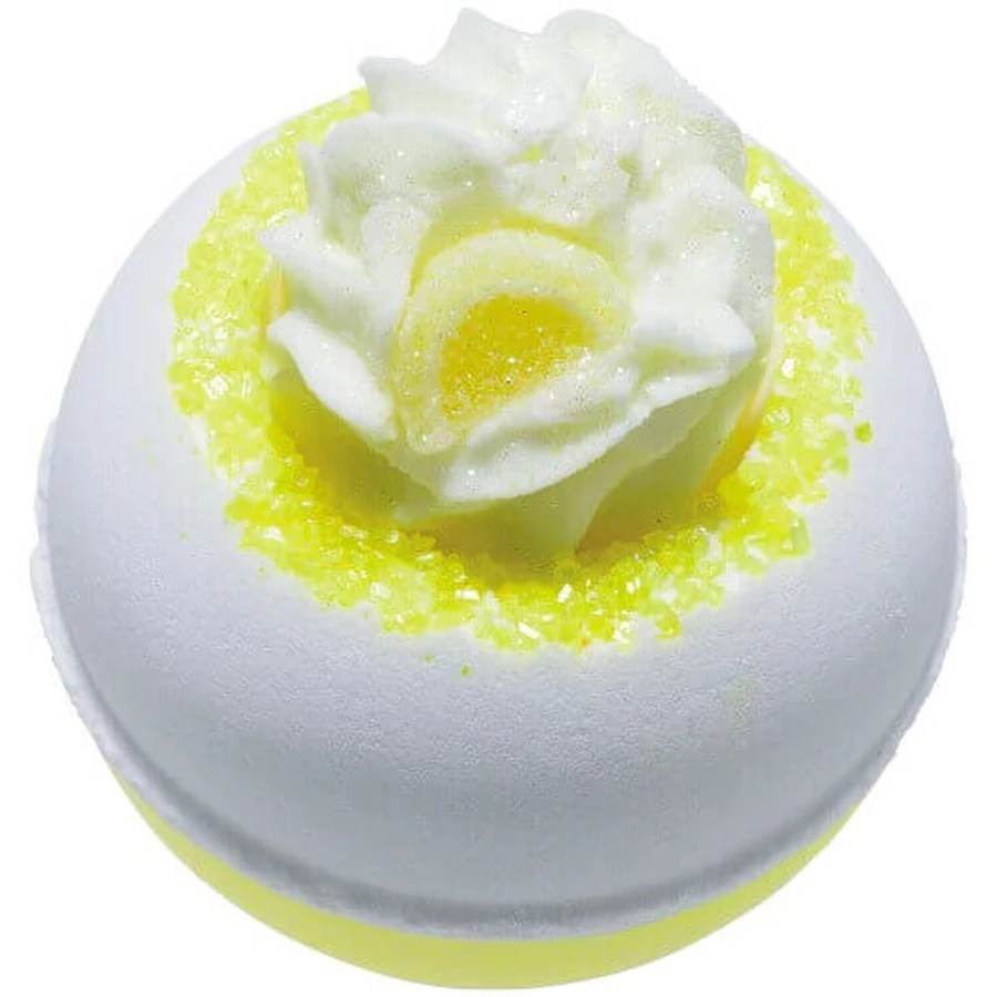 Bomb Cosmetics Lemon Da Vida Loca Bath Blaster Блискуча кулька для ванни, 160 г: ціни та характеристики