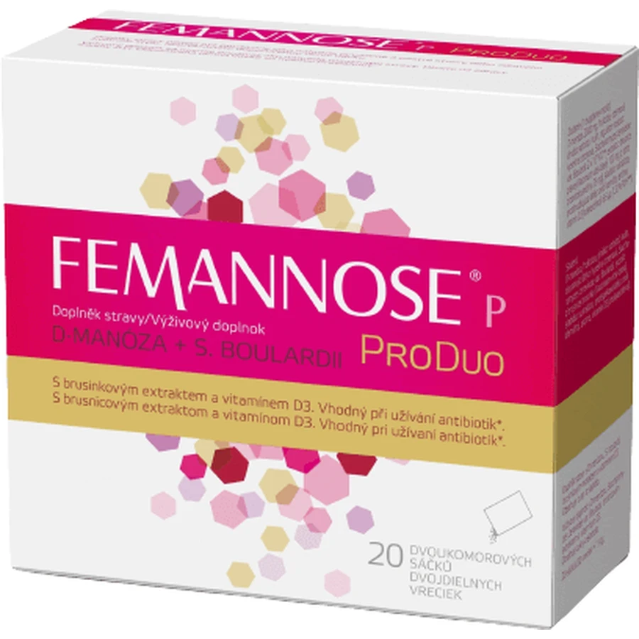 Femannose P ProDuo 20 пакетиков: цены и характеристики