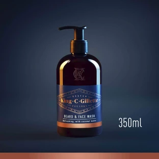 Gillette Очищающая эмульсия для бороды и лица 350 мл