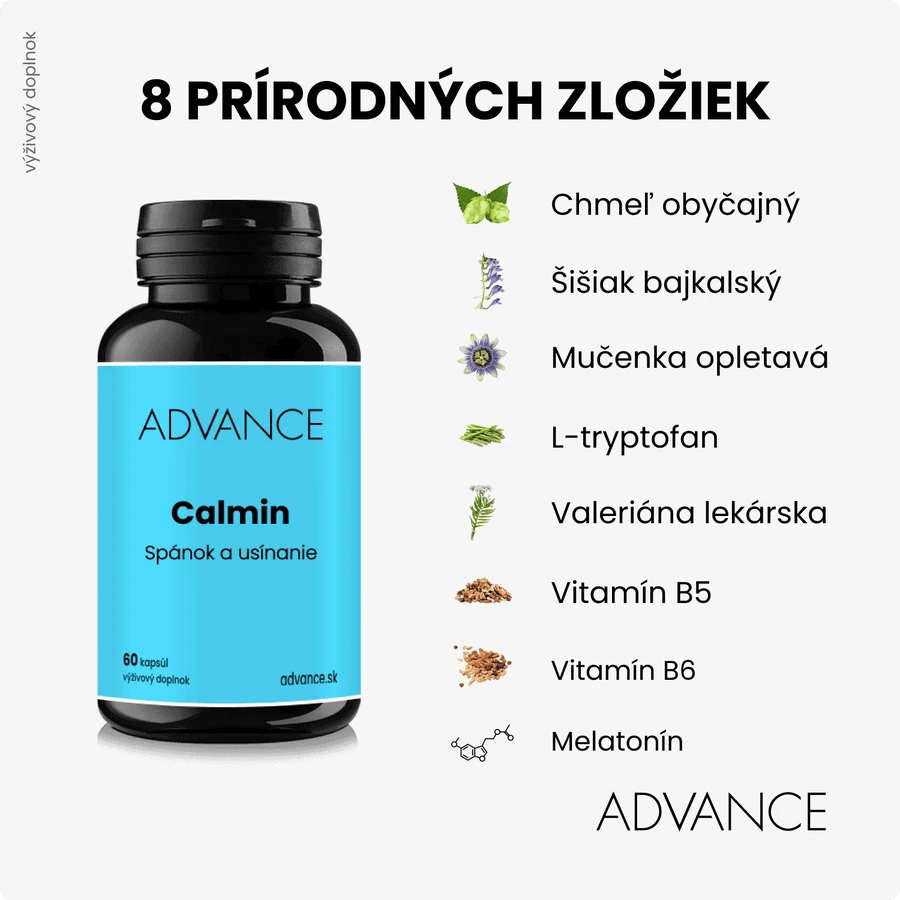 Advance Calmin - somn bun 60 капсул: цены и характеристики