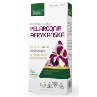 Африканская герань 60 капсул Medica Herbs