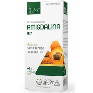 Амигдалин B17 4 мг 60 капсул Medica Herbs