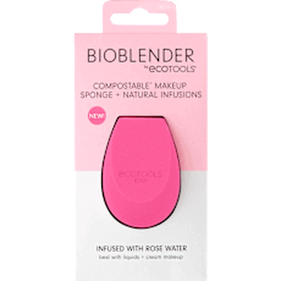 EcoTools Biobelnder спонж для макияжа с розовой водой, 1 шт.: цены и характеристики
