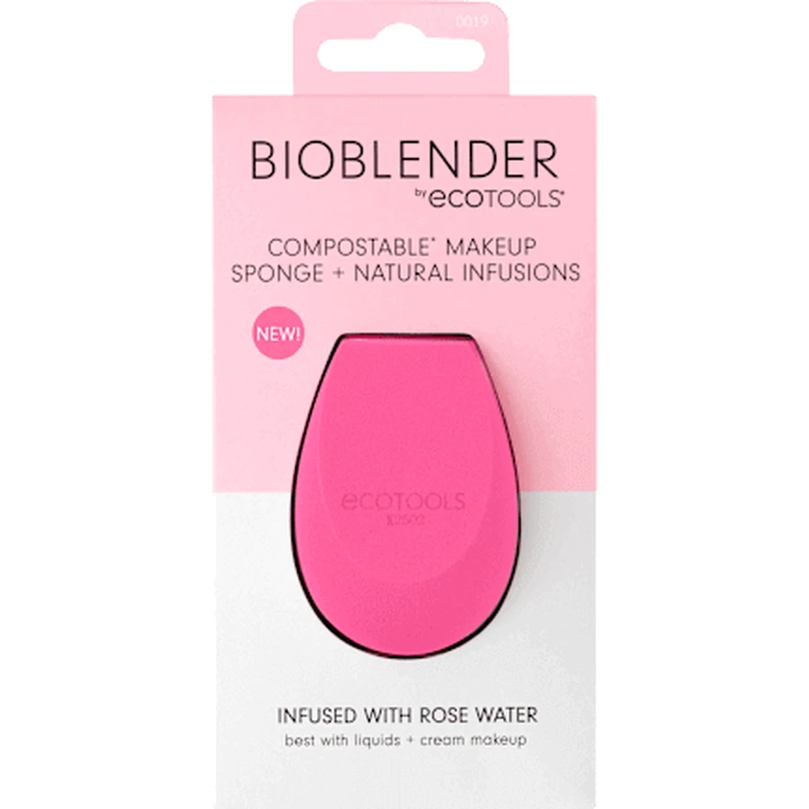 EcoTools Biobelnder спонж для макияжа с розовой водой, 1 шт.: цены и характеристики