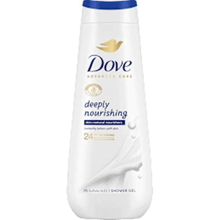 Dove Advanced Глубоко питательный гель для душа Advanced Care 600 мл: цены и характеристики