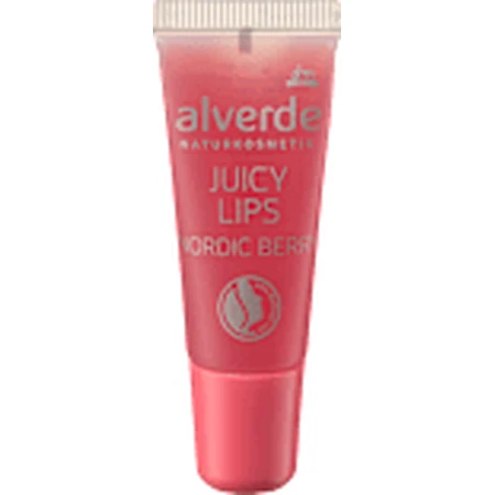 alverde NATURKOSMETIK Блиск для губ Соковиті губи Nordic Berry, 8 мл: ціни та характеристики