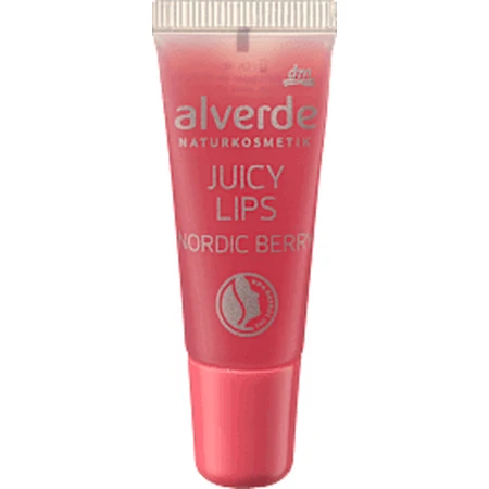alverde NATURKOSMETIK Блиск для губ Соковиті губи Nordic Berry, 8 мл: ціни та характеристики