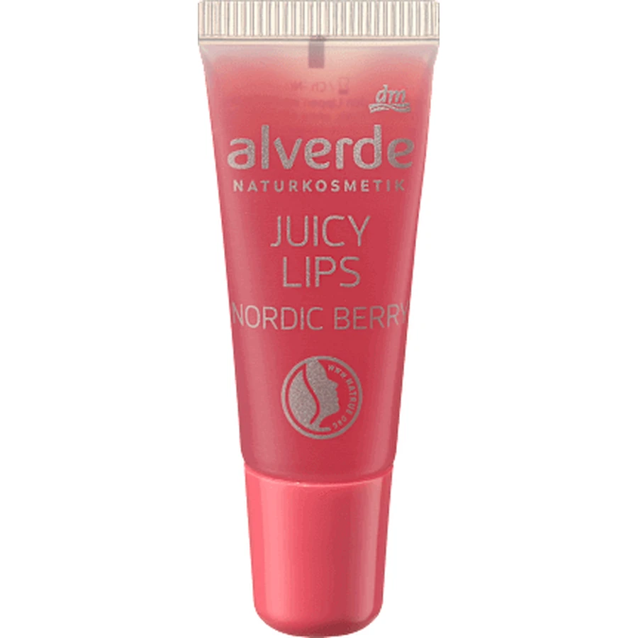 alverde NATURKOSMETIK Блиск для губ Соковиті губи Nordic Berry, 8 мл: ціни та характеристики