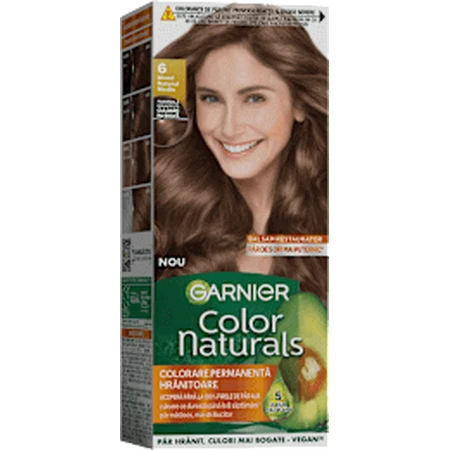 GARNIER Colour naturals Перманентна фарба для волосся 6 середній натуральний блонд, 1 шт.: ціни та характеристики