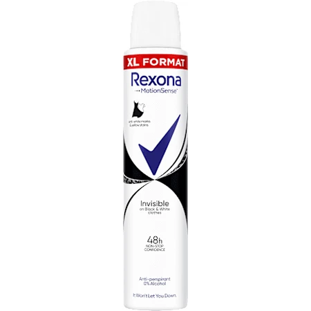 Дезодорант-спрей Rexona Black & White, 200 мл: ціни та характеристики