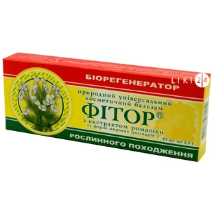 Фітор бальзам з ромашкою 2,3 г, супозиторії  №10