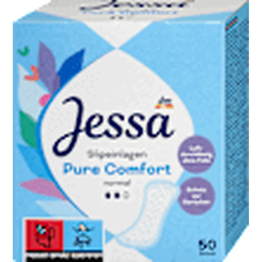 Jessa Pure Comfort Daily Absorbent Щоденні поглинаючі прокладки нормальні, 50 шт.: ціни та характеристики