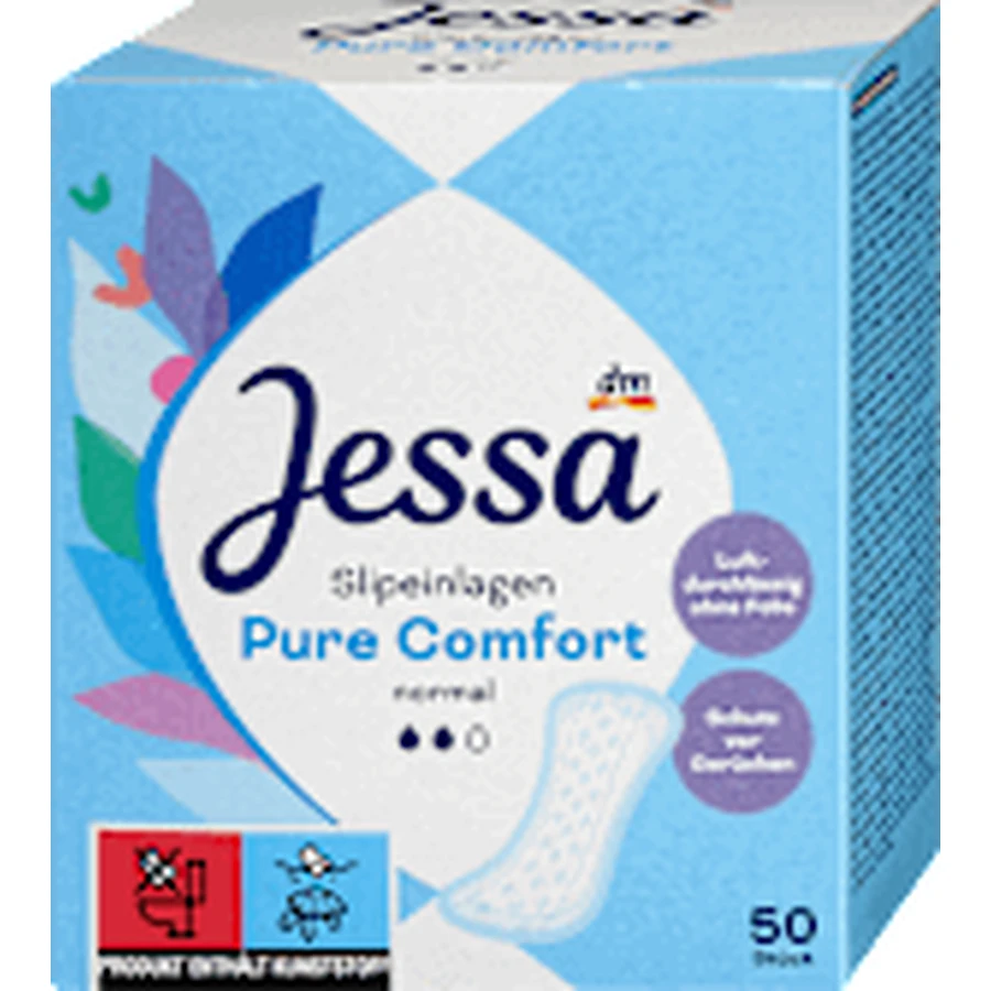 Jessa Pure Comfort Daily Absorbent Щоденні поглинаючі прокладки нормальні, 50 шт.: ціни та характеристики