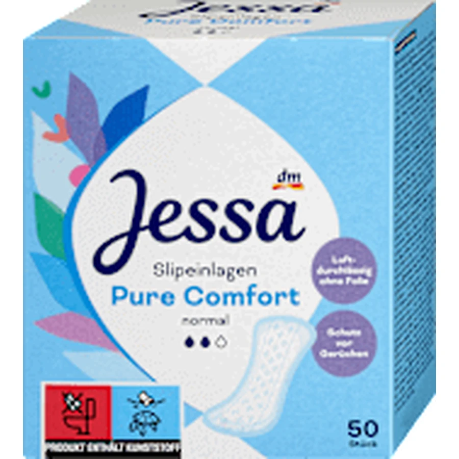 Jessa Pure Comfort Daily Absorbent Щоденні поглинаючі прокладки нормальні, 50 шт.: ціни та характеристики