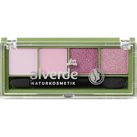 alverde NATURKOSMETIK Quattro Eyeshadow Palette No.98 Lavender Dream, 4,4 г: цены и характеристики