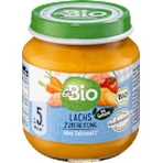 dmBio Меню лосося з овочами ECO 5+, 125 г: ціни та характеристики