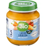 dmBio Меню лосося з овочами ECO 5+, 125 г