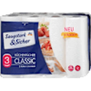 Saugstark&Sicher Кухонные полотенца Classic 3-слойные, 8 шт.