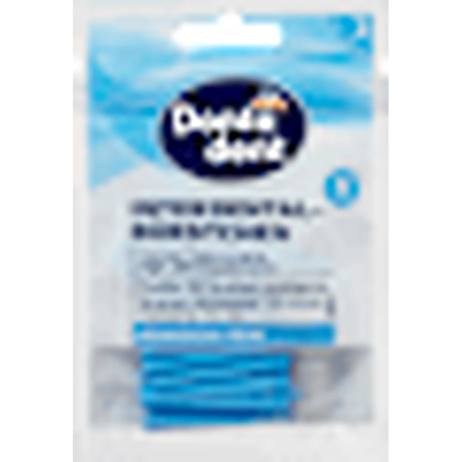 Dontodent Blue межзубные щетки 0,6 мм ISO 3, 32 шт.: цены и характеристики