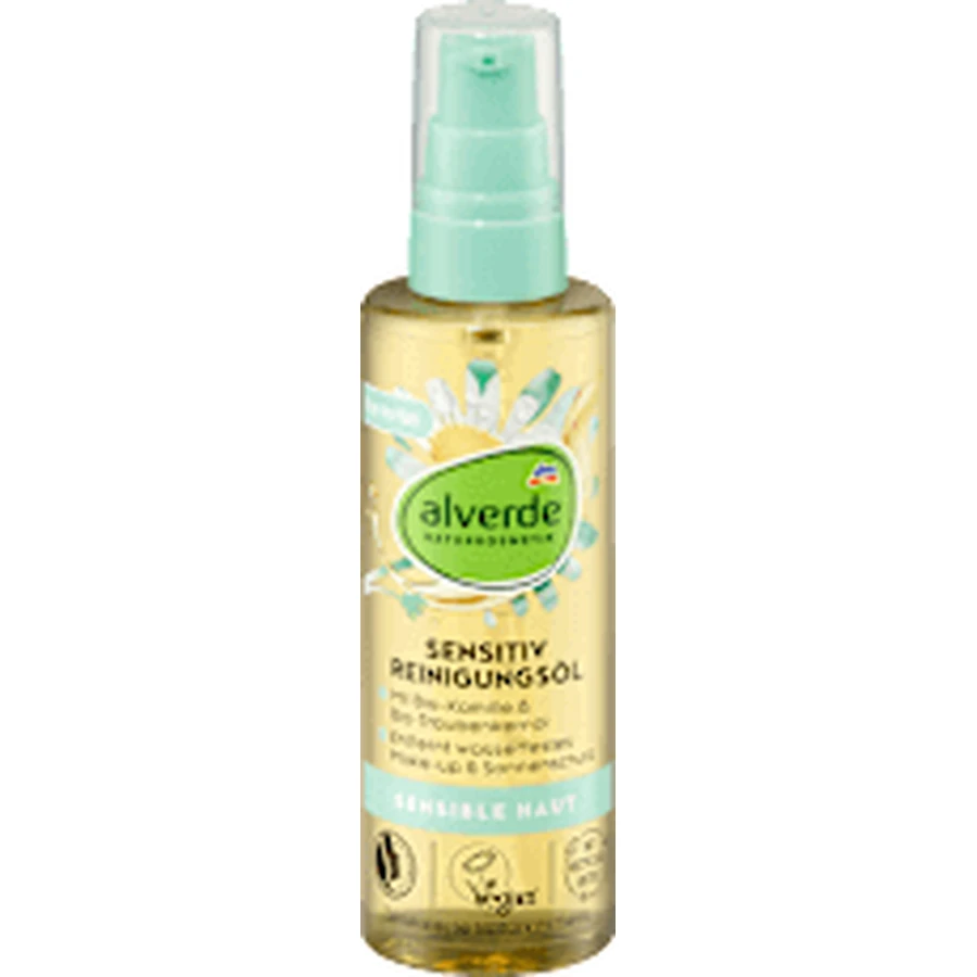 alverde NATURKOSMETIK Олія для чутливої шкіри з екстрактом ромашки та виноградних кісточок, 100 мл: ціни та характеристики