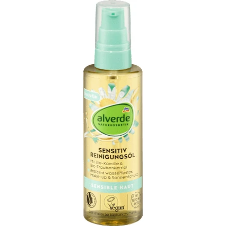 alverde NATURKOSMETIK Олія для чутливої шкіри з екстрактом ромашки та виноградних кісточок, 100 мл: ціни та характеристики