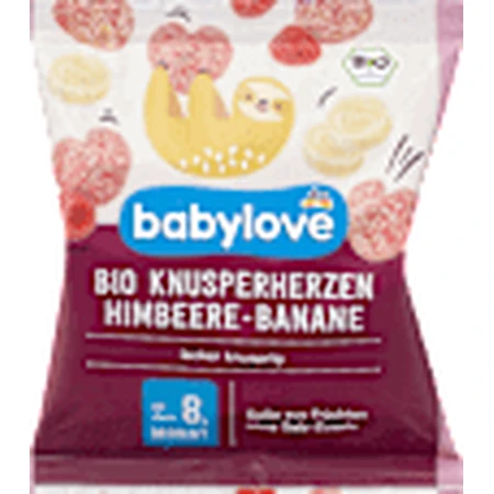 babylove Бананово-малинові чіпси для дітей 8+, 30 г: ціни та характеристики