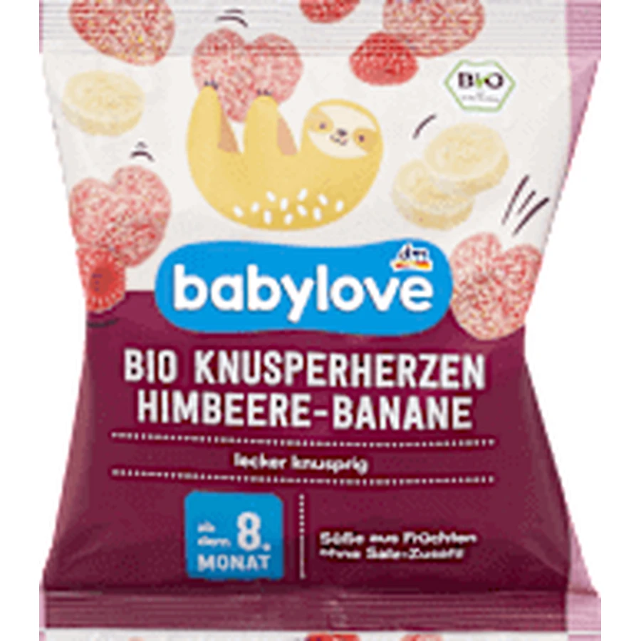babylove Бананово-малинові чіпси для дітей 8+, 30 г: ціни та характеристики