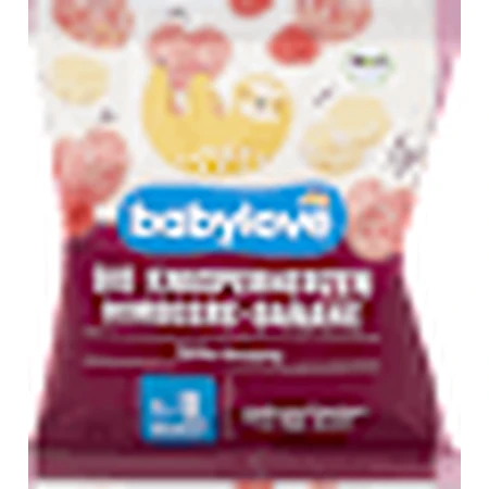 babylove Бананово-малинові чіпси для дітей 8+, 30 г: ціни та характеристики