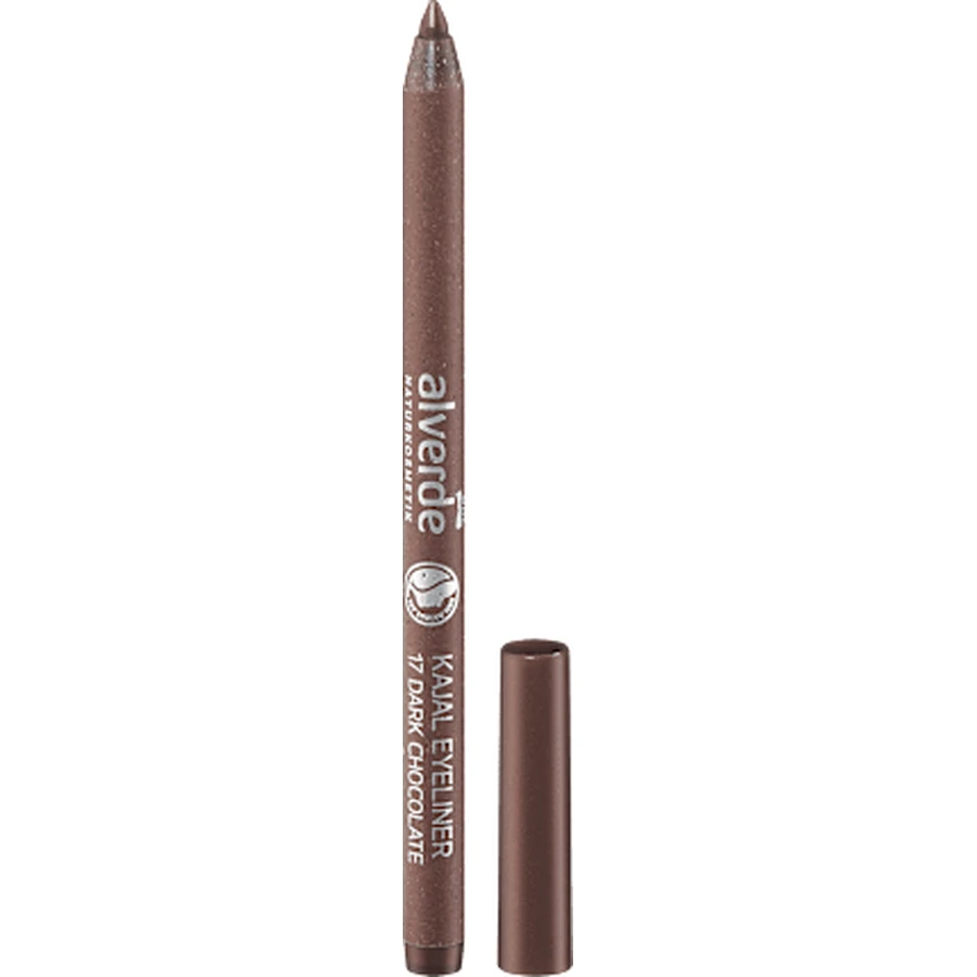 alverde NATURKOSMETIK Кайал-олівець для очей №17 Темний шоколад, 1,2 г: ціни та характеристики