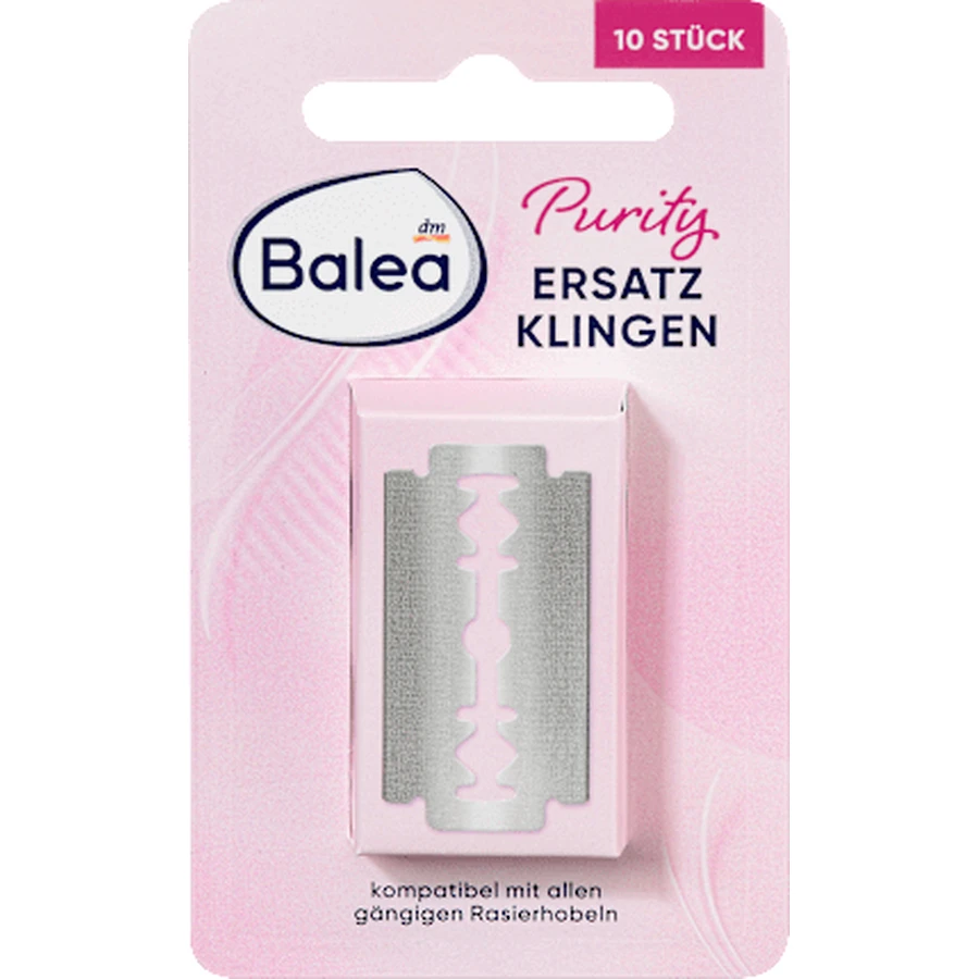 Леза для гоління Balea Purity, 10 штук: ціни та характеристики