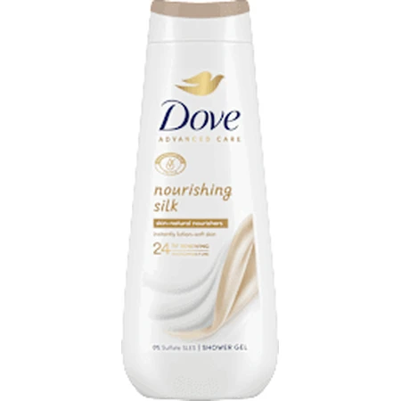Dove Advanced Advanced Care Nourishing Silk Питательный шелковый гель для душа 600 мл: цены и характеристики