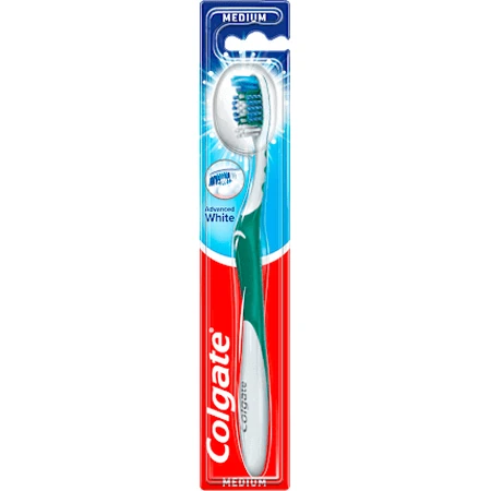 Colgate Зубная щетка Advanced White Medium, 1 шт.: цены и характеристики
