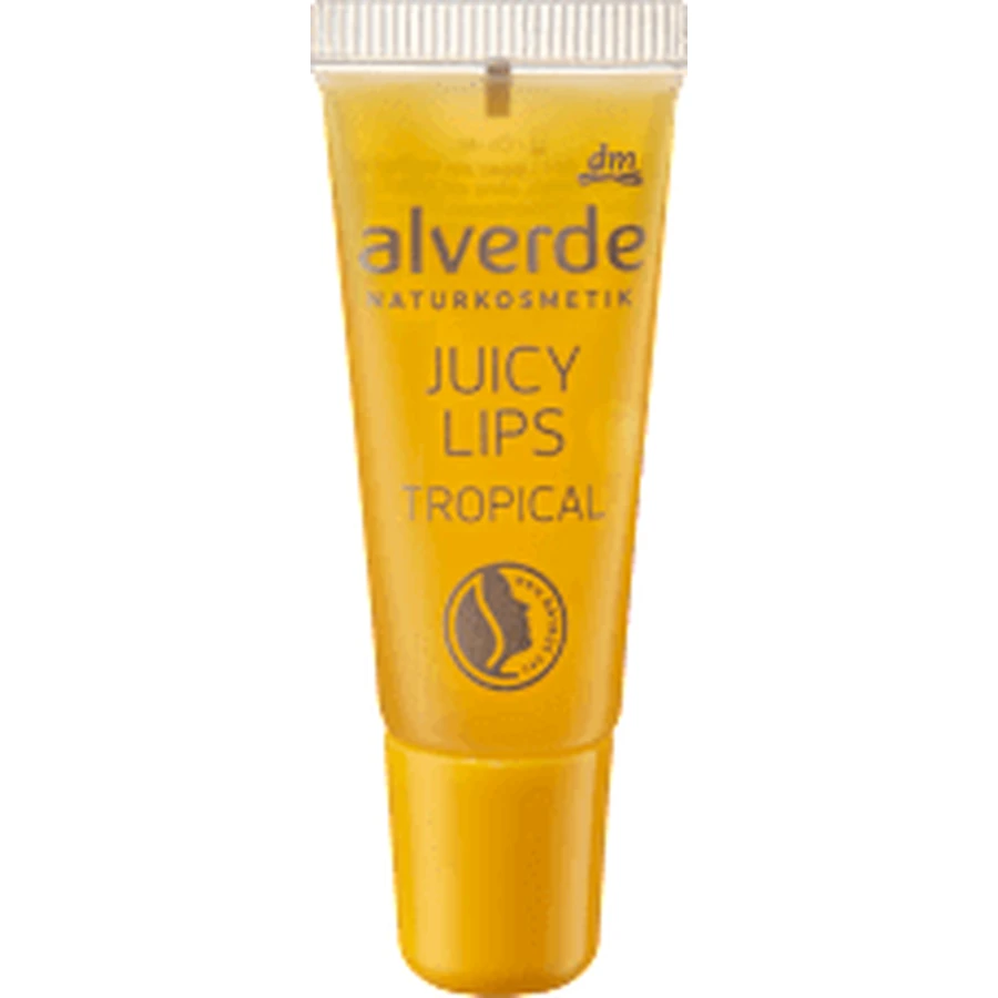 alverde NATURKOSMETIK Сочные губы Блеск для губ Сочные губы Тропический, 8 мл: цены и характеристики