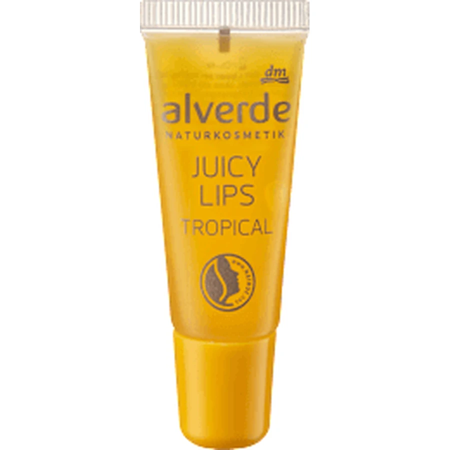 alverde NATURKOSMETIK Сочные губы Блеск для губ Сочные губы Тропический, 8 мл: цены и характеристики